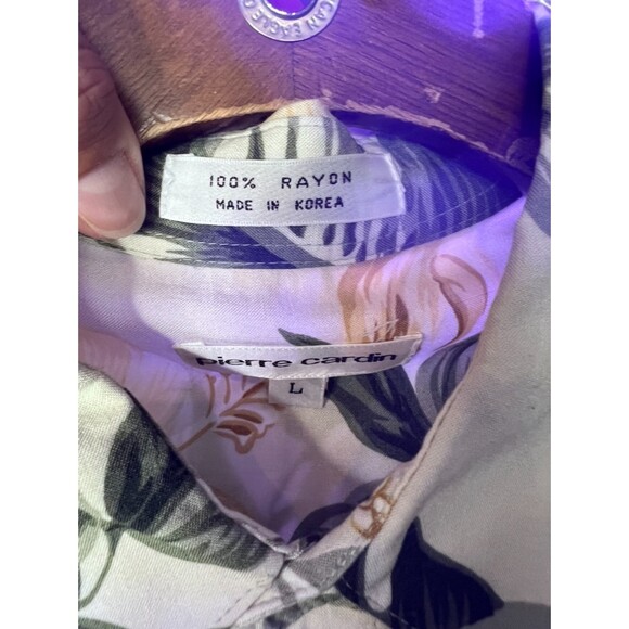 Vintage Pierre Cardin Hawaiian Shirt - L - Picture 5 of 5